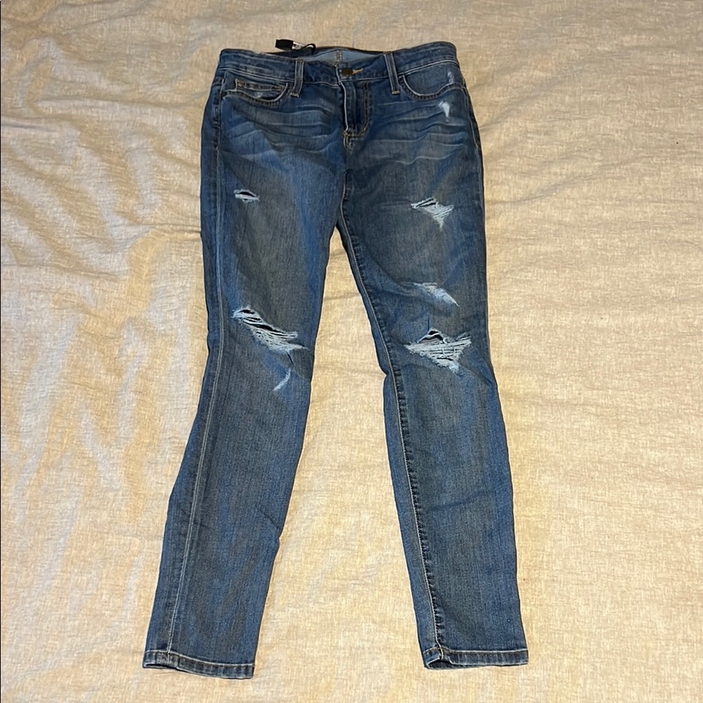 Joe’s Distressed Blue Jeans